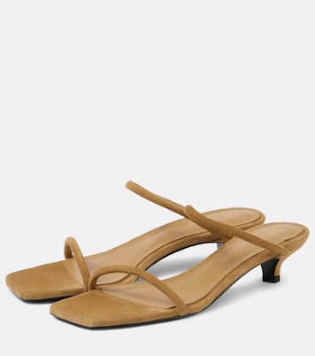 Mules The Minimalist 35 en daim | Toteme