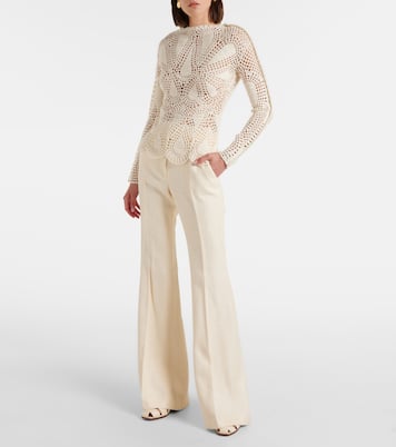 Top Caps de croché de lana y cachemir | Gabriela Hearst