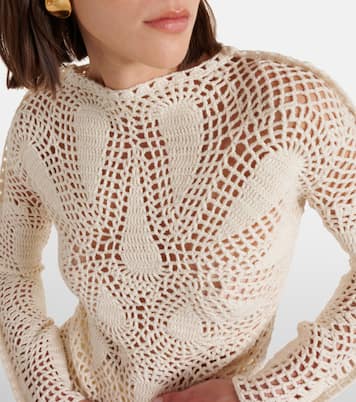 Top Caps de croché de lana y cachemir | Gabriela Hearst