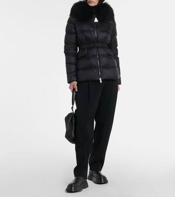 Daunenjacke Boed mit Shearling | Moncler