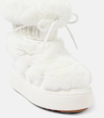 MB Ltrack faux-fur trimmed snow boots | Moon Boot