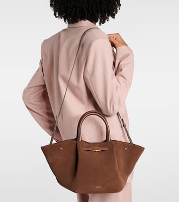 Borsa New York Midi in suede | DeMellier