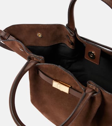 Borsa New York Midi in suede | DeMellier