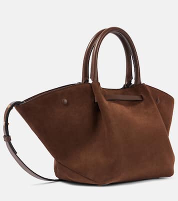 Borsa New York Midi in suede | DeMellier