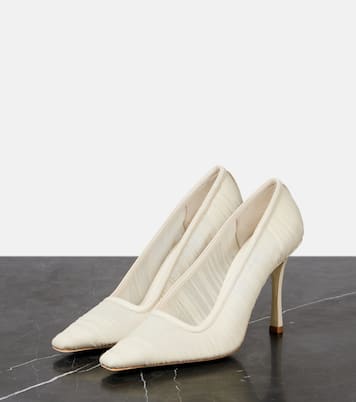 Escarpins de mariée Lotta 100 en tulle | Jimmy Choo