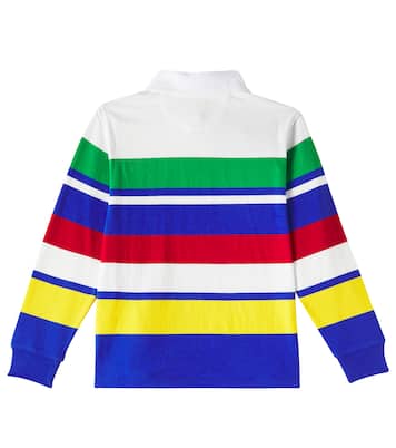 Polo in jersey di cotone a righe | Polo Ralph Lauren Kids