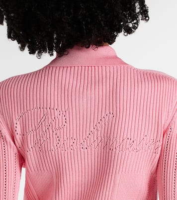 Cardigan in maglia a coste | Balmain