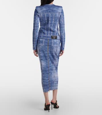 Cardigan Trompe l’œil en jacquard | Balmain