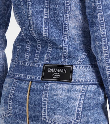 Cardigan Trompe l’œil en jacquard | Balmain