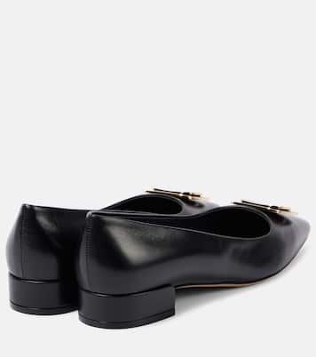 Venera 20 leather ballet flats | Ferragamo