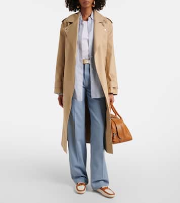 Mokassins City Gommino aus Canvas und Leder | Tod's