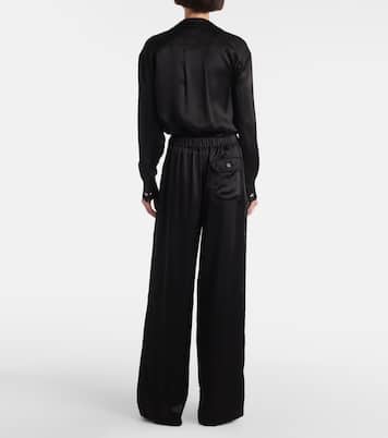 Weite Low-Rise-Hose | Loewe