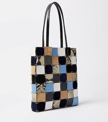 Shopper Emma in pelle e suede | Khaite