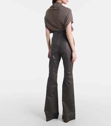 Bolan high-rise bootcut jeans | Rick Owens