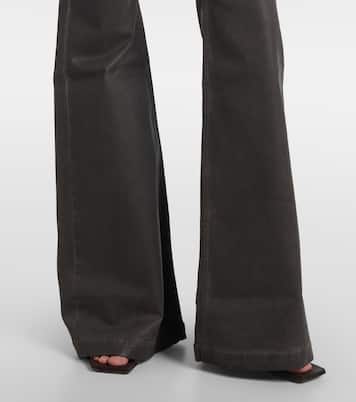 Bolan high-rise bootcut jeans | Rick Owens