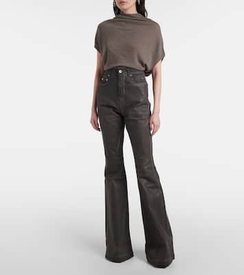 Bolan high-rise bootcut jeans | Rick Owens