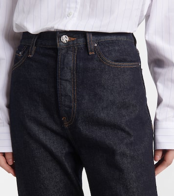 Jeans regular a vita media | Toteme