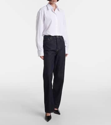 Jeans regular a vita media | Toteme