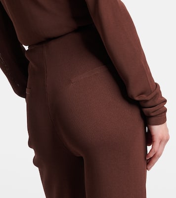 Pantalones acampanados de punto | Aya Muse