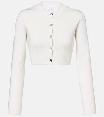 Atalanta cropped cardigan | Galvan