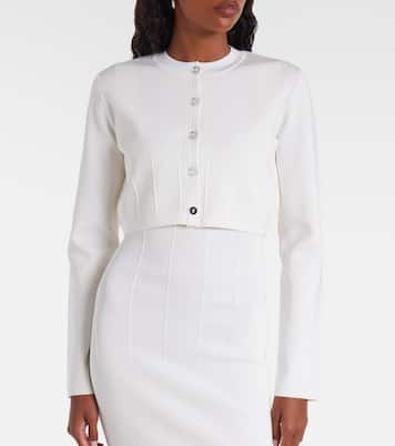 Atalanta cropped cardigan | Galvan