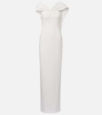 Vestido de novia de cady asimétrico | Roland Mouret