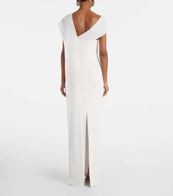 Vestido de novia de cady asimétrico | Roland Mouret