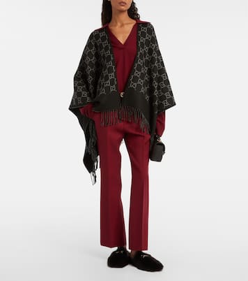 Poncho de lana | Gucci