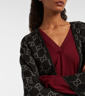 Poncho de lana | Gucci