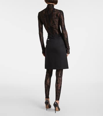 Bodysuit aus Spitze | Norma Kamali