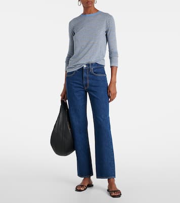 Sophie high-rise straight jeans | Slvrlake