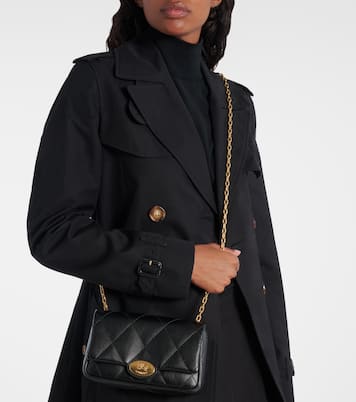 Small quilted leather shoulder bag | Burberry