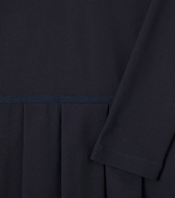 Cotton-blend piqué polo dress | Moncler Enfant