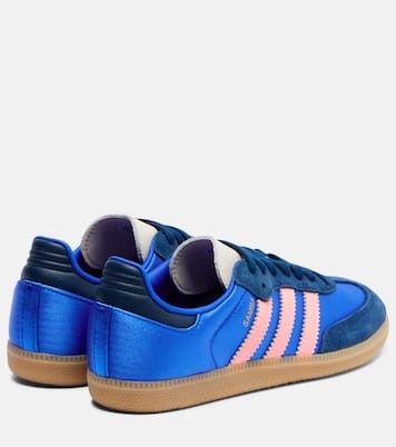 Samba OG suede-trimmed sneakers | Adidas