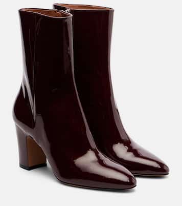 Lavinia 75 patent leather ankle boots | Paris Texas