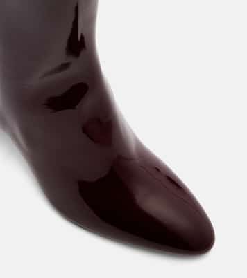Lavinia 75 patent leather ankle boots | Paris Texas