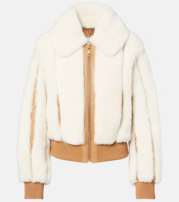 Story shearling bomber jacket | Zimmermann