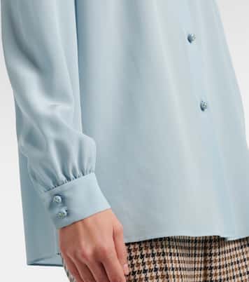 Chemise en crêpe de Chine de soie | Valentino