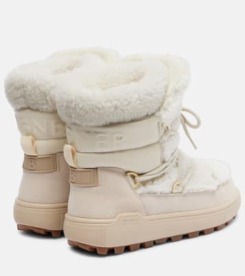 Bottines après-ski Chamonix en daim et shearling | Bogner