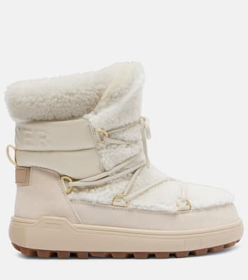 Bottines après-ski Chamonix en daim et shearling | Bogner