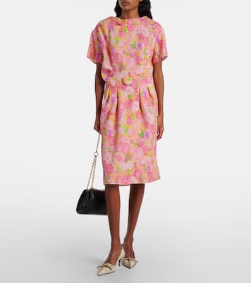 Pumps in pelle anticata | Prada