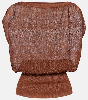 Awaken lamé lace top | Zimmermann
