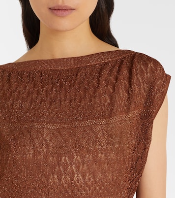 Awaken lamé lace top | Zimmermann
