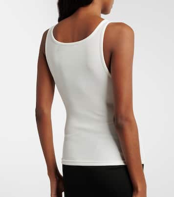 Cutout ribbed-knit top | Christopher Esber