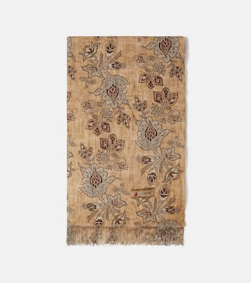 Mantel Tormento de lino floral | The House of Lyria