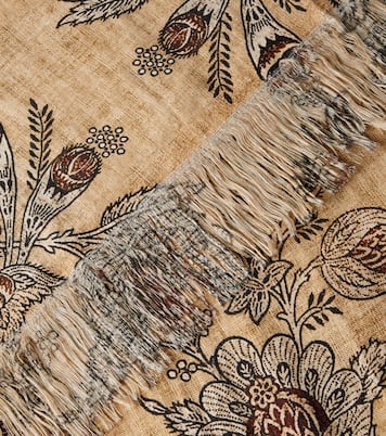 Mantel Tormento de lino floral | The House of Lyria