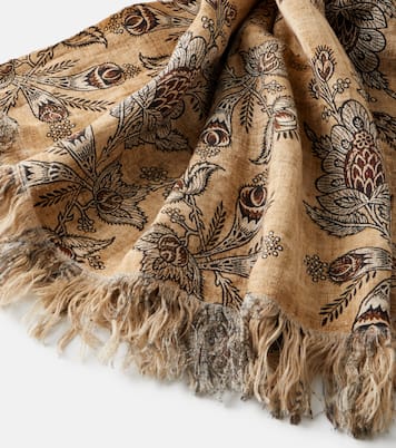 Mantel Tormento de lino floral | The House of Lyria