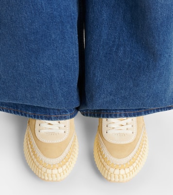 Nama suede platform sneakers | Chloé