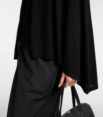 Wool and silk jersey cape | Toteme
