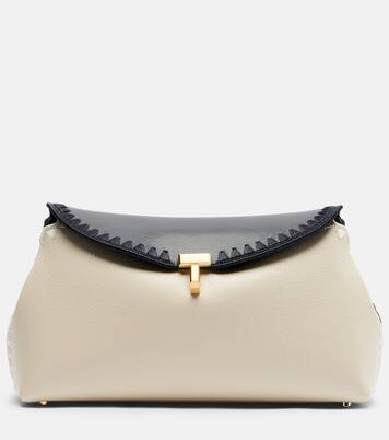 T-lock leather clutch | Toteme